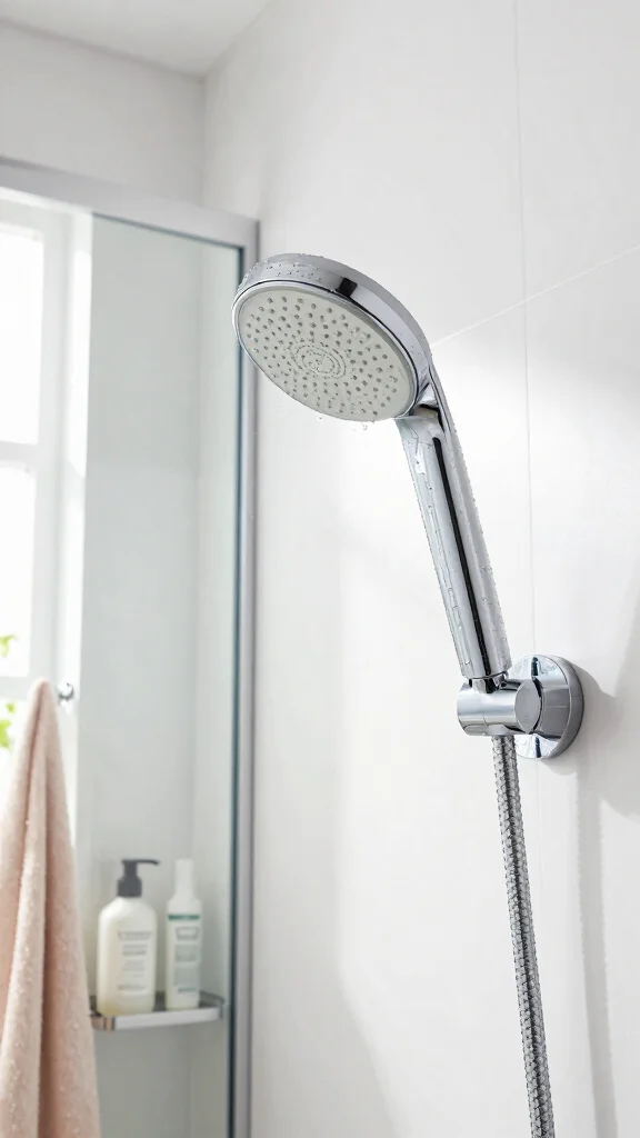 10 Jolie-Style Filtered Shower Head Ideas for Aesthetic and Function - 1. Sleek Chrome Filtered Shower Head 1