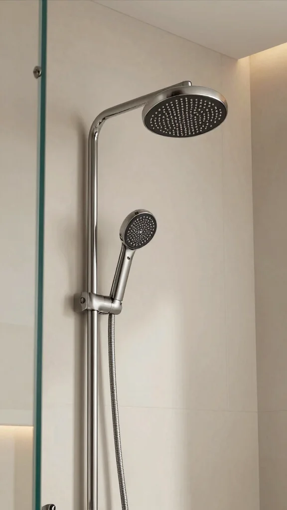 10 Jolie-Style Filtered Shower Head Ideas for Aesthetic and Function - 5. Artistic Shower Head with Water Filtration 1