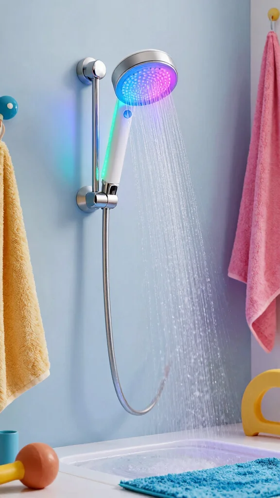 10 Vitamin C Shower Head Filter Ideas for Chlorine-Free Skin-Kind Showers - 4. Color-Changing Vitamin C Shower Head 1