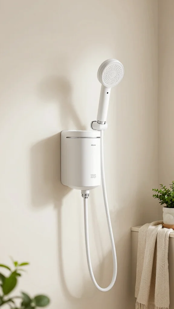 10 Vitamin C Shower Head Filter Ideas for Chlorine-Free Skin-Kind Showers - 7. Compact Vitamin C Shower Filter for Small Spaces 1