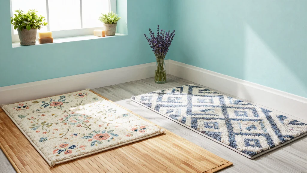 11 Eco-Friendly 3x5 Bathroom Rug Ideas for Small to Medium Bathroom Floors