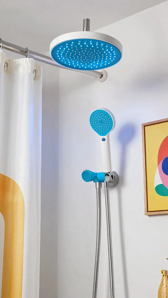 11 LED Shower Head Ideas for a Colorful Temperature-Sensing Shower Experience - 10. DIY Enhancements: Upgrade Your Shower Head Experience 1