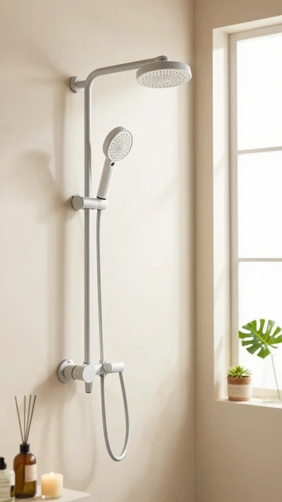 11 Shower Head Extender Ideas for Better Reach and More Flexible Positioning - 11. Eco-Friendly Shower Head Extender 1
