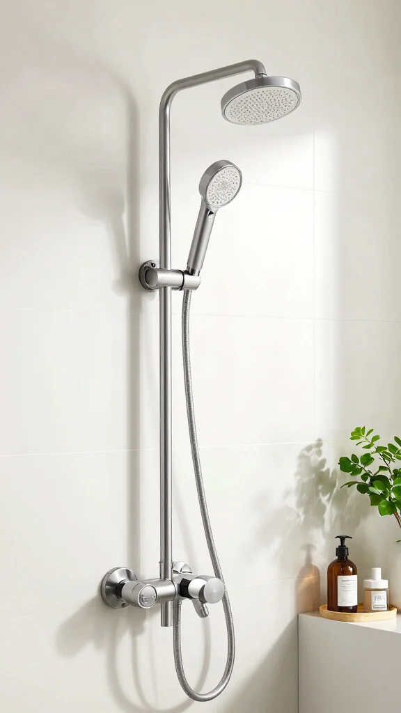 11 Shower Head Extender Ideas for Better Reach and More Flexible Positioning - 6. Nozzle Attachment for Standard Shower Heads 1