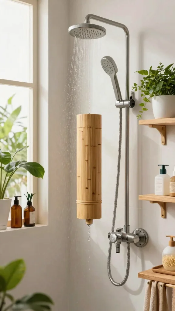 11 Shower Head Filter Ideas for Hard Water Areas - 2. Eco-Friendly Shower Filters 1