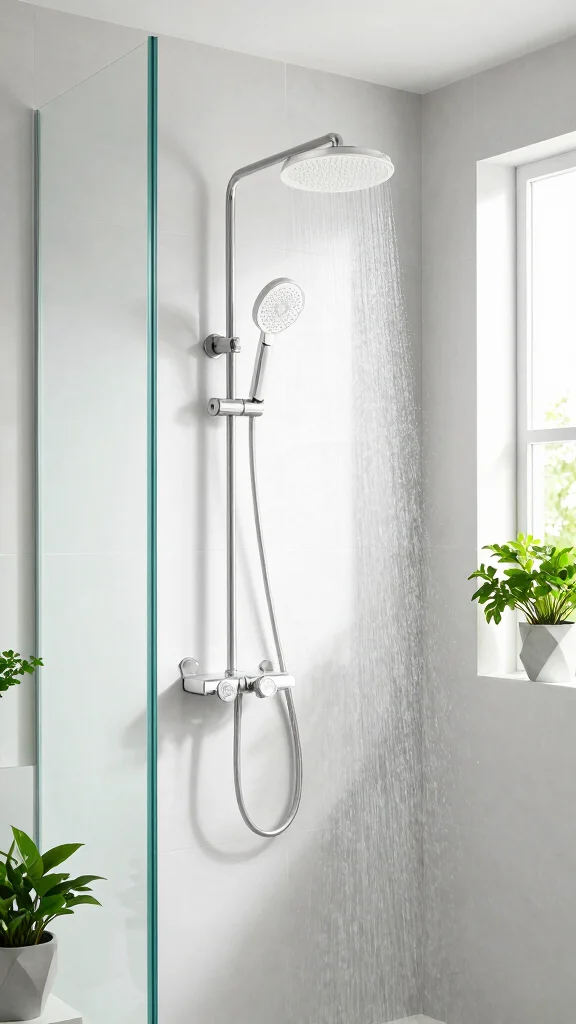 11 Shower Head Filter Ideas for Hard Water Areas - 3. Shower Head with Built-in Filter 1