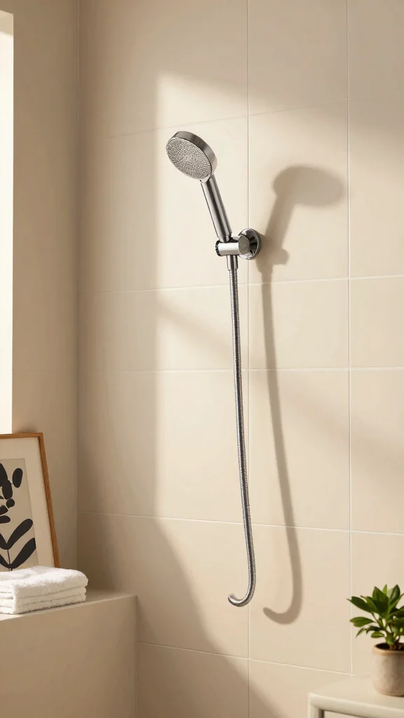 11 Shower Head Filter Ideas for Hard Water Areas - 4. Handheld Shower Filter 1