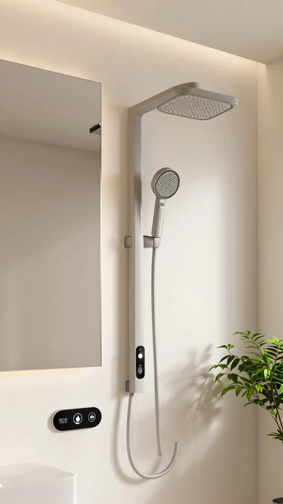 11 Shower Head Massager Ideas for a Relaxing Therapeutic Shower - 11. Smart Shower Head Massager 1