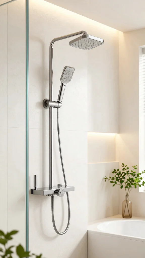 11 Shower Head Massager Ideas for a Relaxing Therapeutic Shower - 3. Multi-Function Shower Head Massager 1