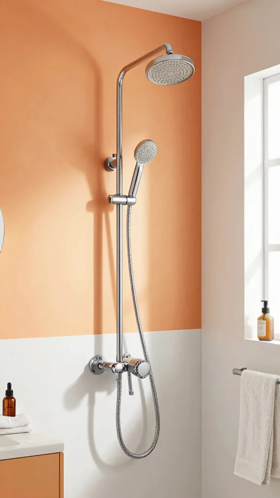 11 Shower Head and Separate Handheld Ideas for a Flexible Setup - 11. Artistic Shower Head Designs for a Statement Piece 1