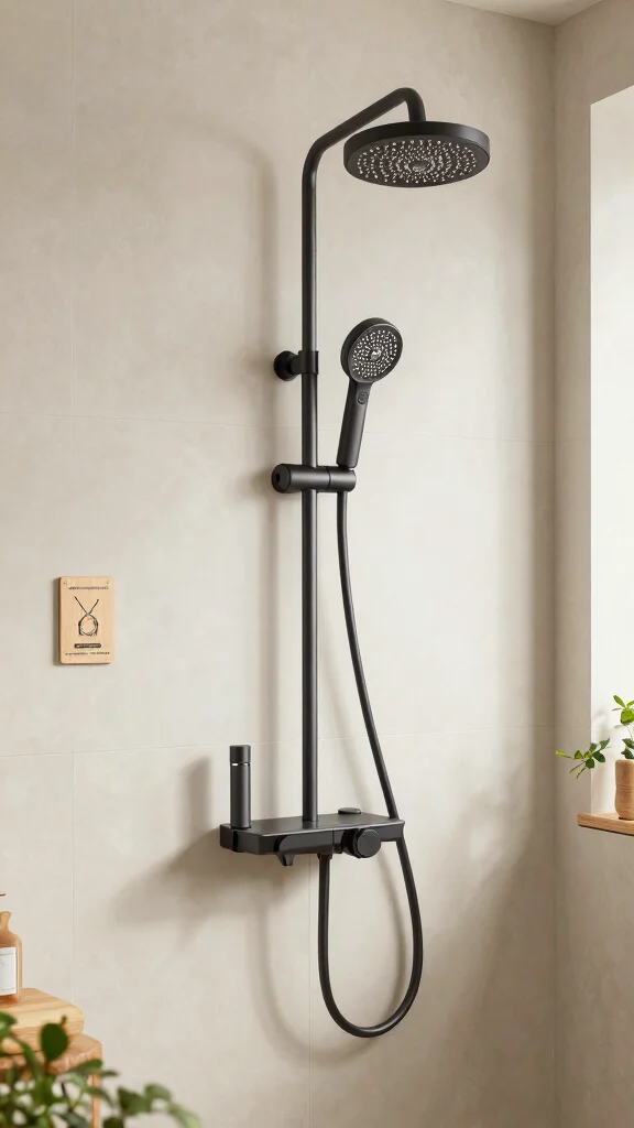 11 Shower Head and Separate Handheld Ideas for a Flexible Setup - 6. Eco-Friendly Shower Systems with Handheld Features 1