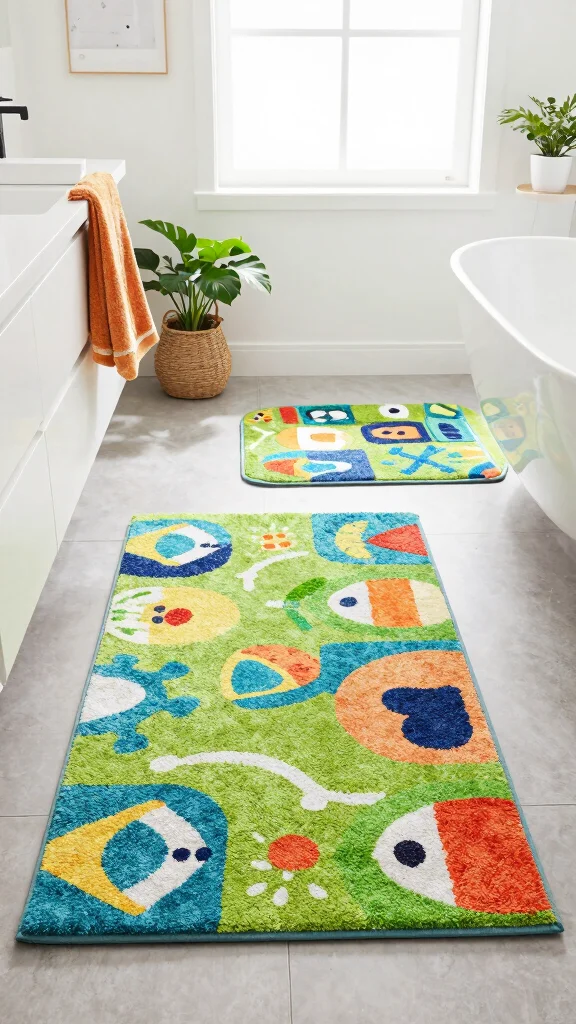 12 3-Piece Bathroom Rug Set Ideas for a Coordinated Complete Floor - 12. Eco-Friendly Microfiber Magic 1