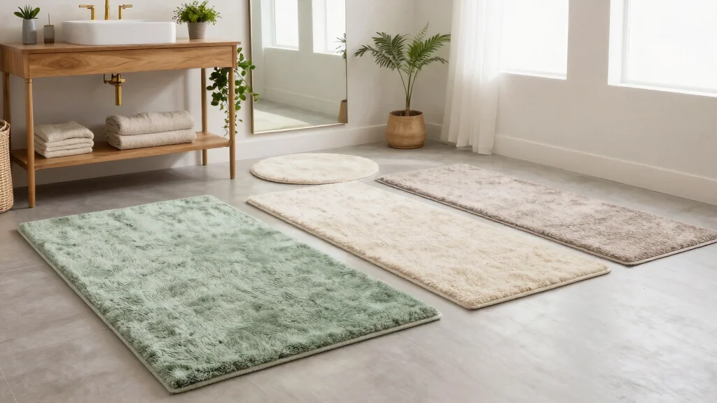 12 3-Piece Bathroom Rug Set Ideas for a Coordinated Complete Floor