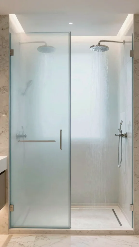 12 Double Shower Head Ideas for Walk-In Showers and Master Baths - 3. Spa-Inspired: Luxurious Rain Shower Experience 1