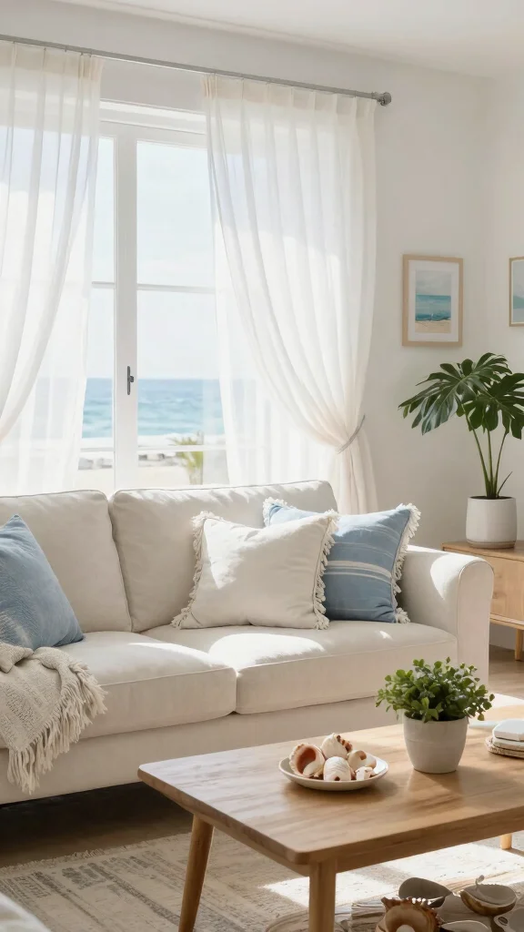 12 Fringe Pillow Ideas for a Boho Textured Statement-Making Detail - 11. Coastal Vibes 1