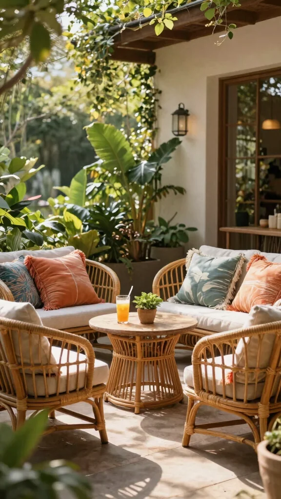 12 Fringe Pillow Ideas for a Boho Textured Statement-Making Detail - 5. Outdoor Oasis 1