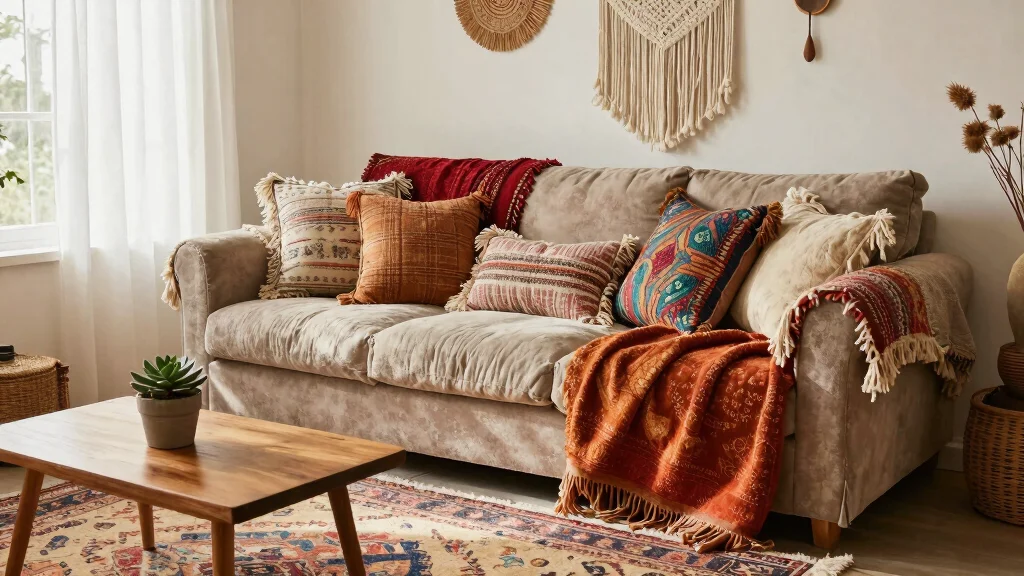 12 Fringe Pillow Ideas for a Boho Textured Statement-Making Detail