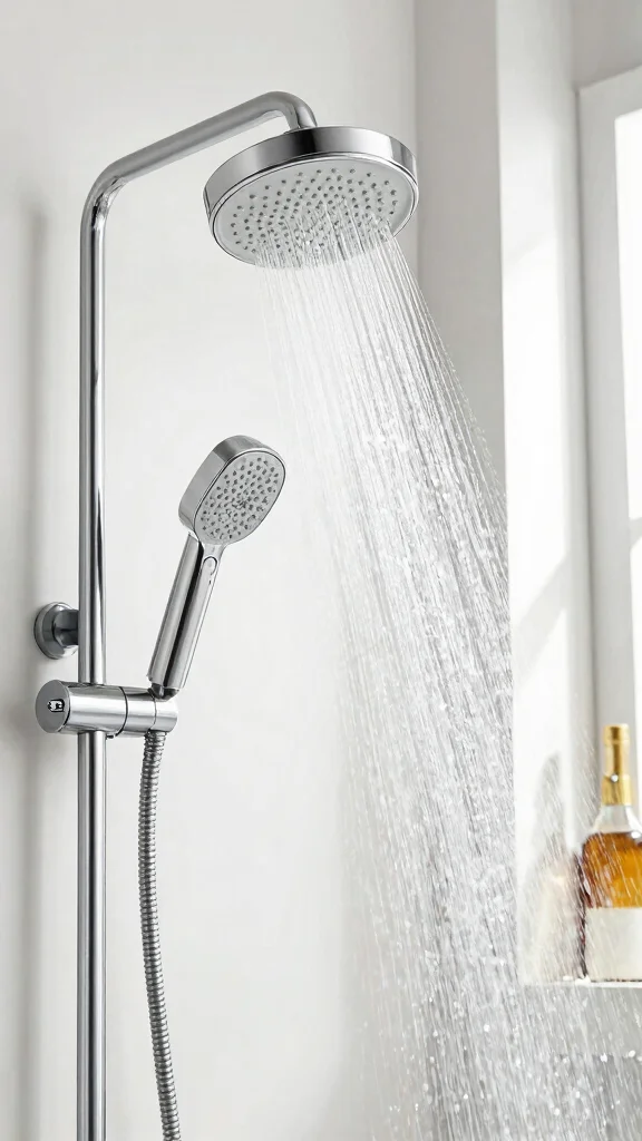 12 High-Pressure Shower Head Ideas for a Powerful Invigorating Shower - 12. High-Pressure Shower Heads with Adjustable Angles: Ultimate Customization 1