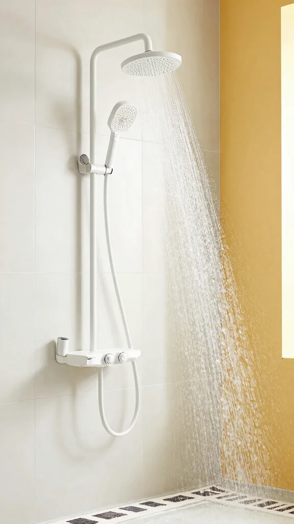 12 High-Pressure Shower Head Ideas for a Powerful Invigorating Shower - 2. Detachable Shower Head: Flexibility at Its Finest 1