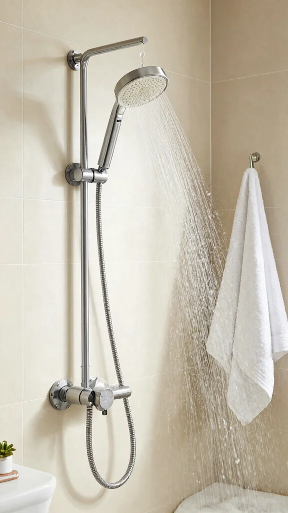 12 High-Pressure Shower Head Ideas for a Powerful Invigorating Shower - 3. Handheld Shower Heads: Comfort Meets Functionality 1