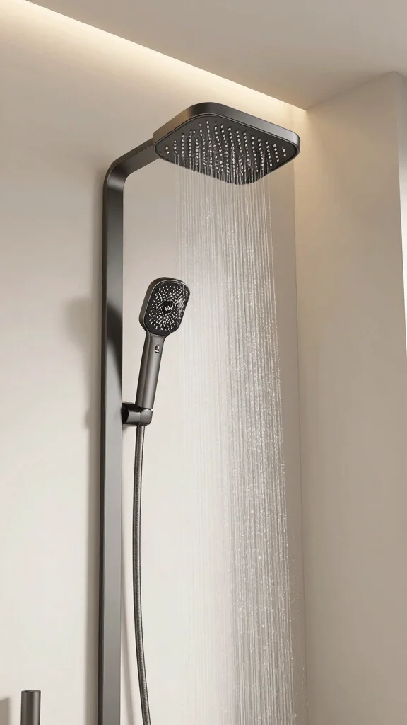 12 High-Pressure Shower Head Ideas for a Powerful Invigorating Shower - 9. Smart Shower Heads: Technology Meets Luxury 1