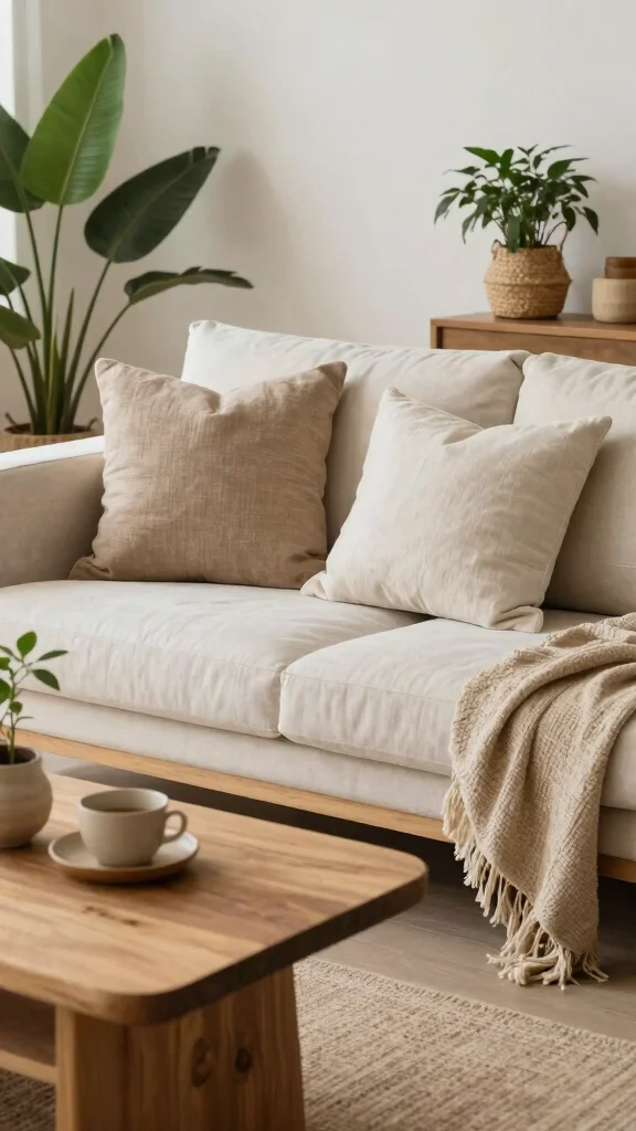 12 Long Pillow Ideas for King Beds Lumbar Support and Sofa Styling - 11. Eco-Friendly Long Pillows 1