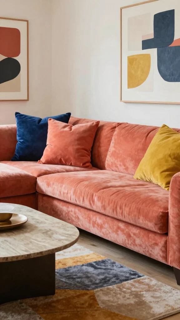 12 Long Pillow Ideas for King Beds Lumbar Support and Sofa Styling - 3. Bold Patterned Long Pillows 1