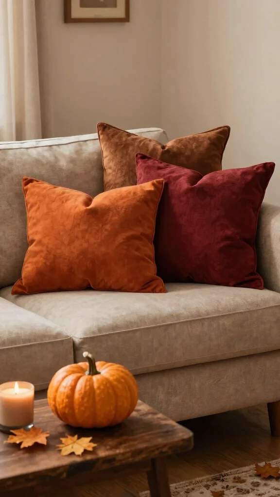 12 Luxury Pillow Ideas for a High-End Hotel-Quality Bed or Sofa - 11. Seasonal Switch-Up 1