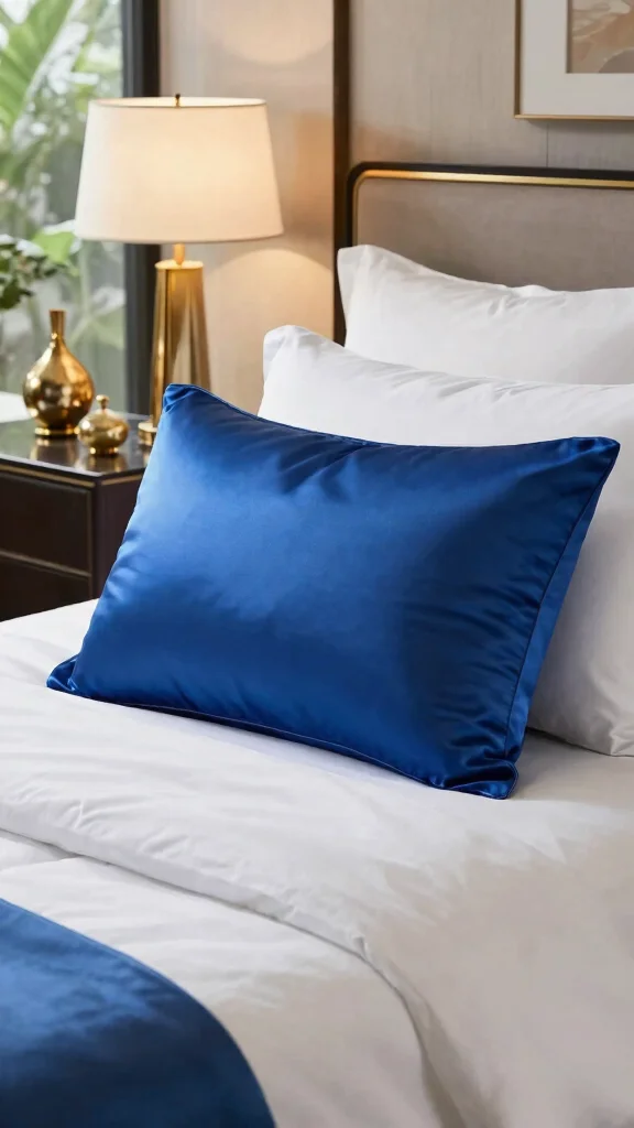 12 Luxury Pillow Ideas for a High-End Hotel-Quality Bed or Sofa - 4. Elegant Silk Pillows 1
