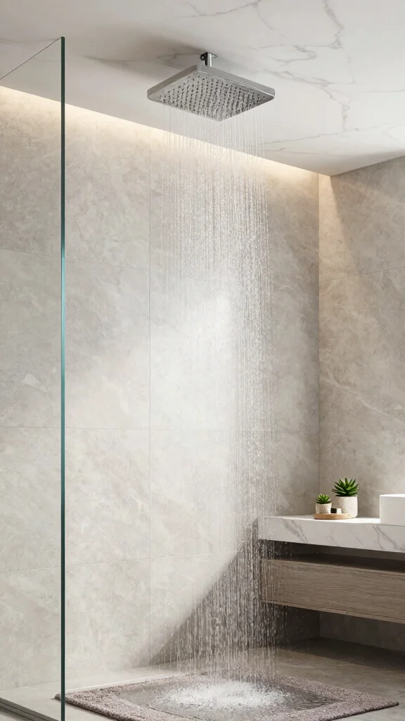 12 Luxury Shower Head Ideas for a Five-Star Shower Experience at Home - 1. The Grandeur of Rain Shower Heads 1