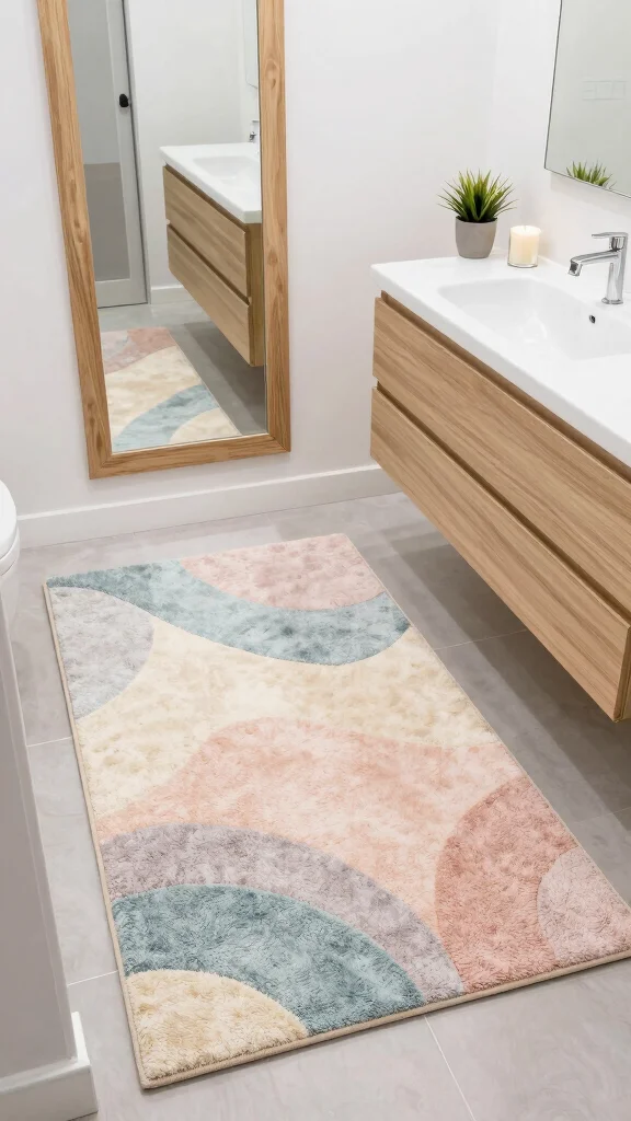 12 Memory Foam Bathroom Rug Ideas for Cushioned Comfort Every Morning - 8. Customizable Options 1