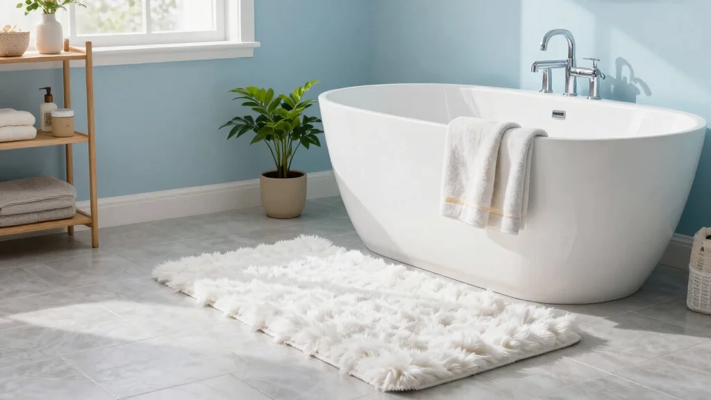 12 Memory Foam Bathroom Rug Ideas for Cushioned Comfort Every Morning