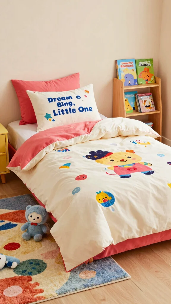 12 Pillow With Sayings Ideas for a Personal Conversational Home Detail - 2. Dream Big, Little One 1