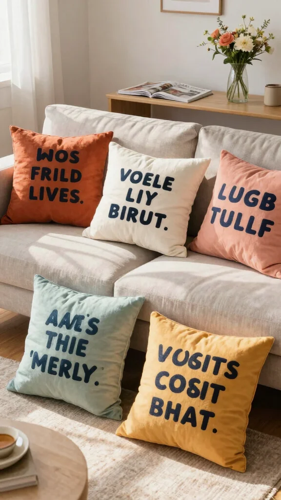 12 Pillow With Words Ideas for Funny Meaningful or Inspiring Messages - 1. Laugh it Up with Humorous Throw Pillows 1