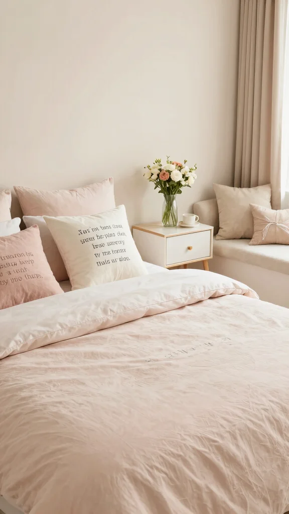 12 Pillow With Words Ideas for Funny Meaningful or Inspiring Messages - 2. Uplift Your Mood with Inspirational Quotes 1