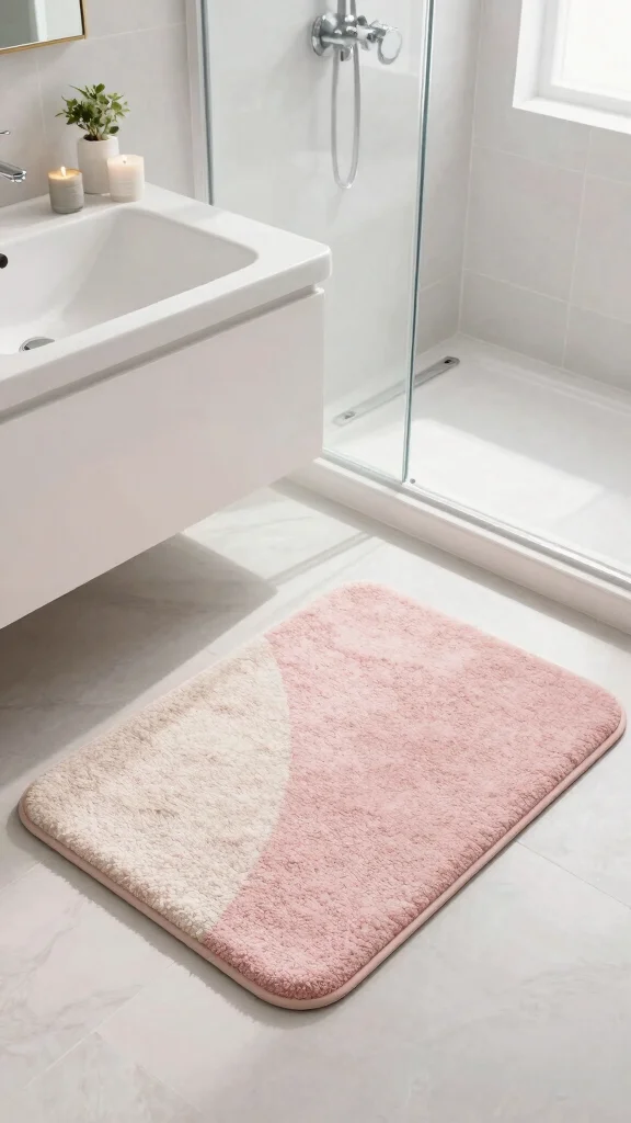 12 Plush Bathroom Rug Ideas for a Soft Luxurious Feel Underfoot - 6. Memory Foam Bath Mats 1