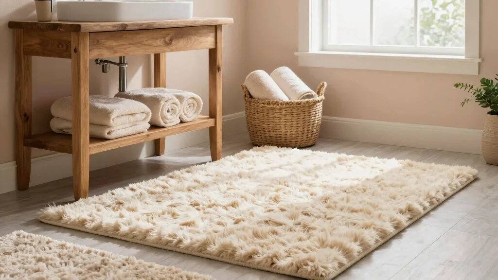 12 Plush Bathroom Rug Ideas for a Soft Luxurious Feel Underfoot