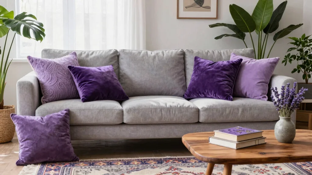 12 Purple Pillow Ideas From Lavender to Plum for Every Palette