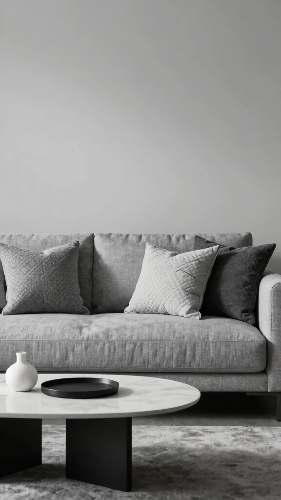 12 Quilted Pillow Ideas for a Textured Patchwork-Inspired Home Detail - 6. Monochromatic Quilted Pillows 1