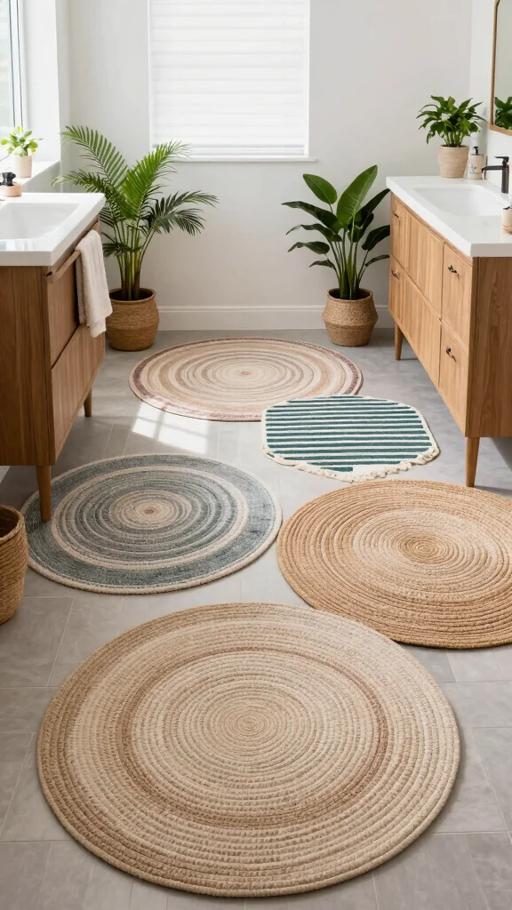 12 Round Bathroom Rug Ideas for a Soft Sculptural Floor Detail - Conclusion 1