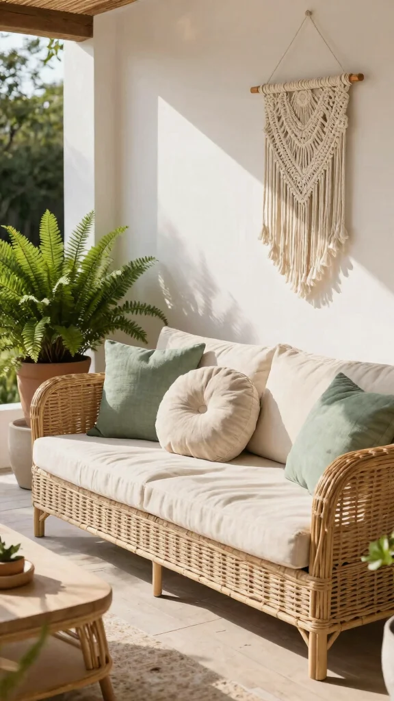 12 Round Pillow Ideas for a Soft Sculptural Couch or Bed Detail - 3. Sustainable Linen Round Cushions 1