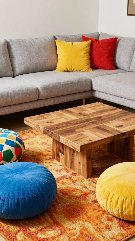 12 Round Pillow Ideas for a Soft Sculptural Couch or Bed Detail - 9. Eco-Conscious Recycled Polyester Pillows 1