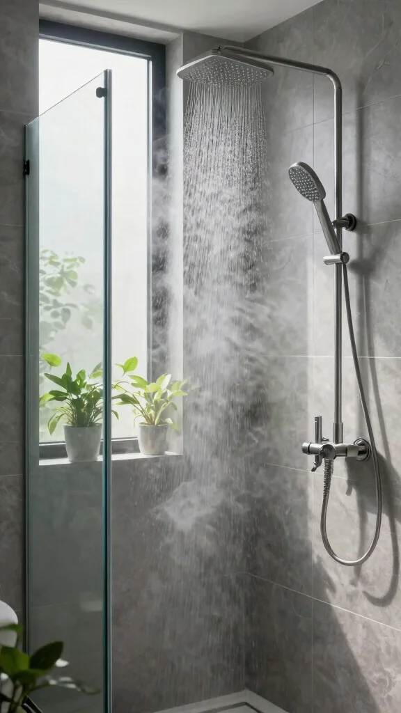 12 Shower Head Replacement Ideas to Upgrade Your Shower Without a Renovation - 1. Rainfall Shower Head 1