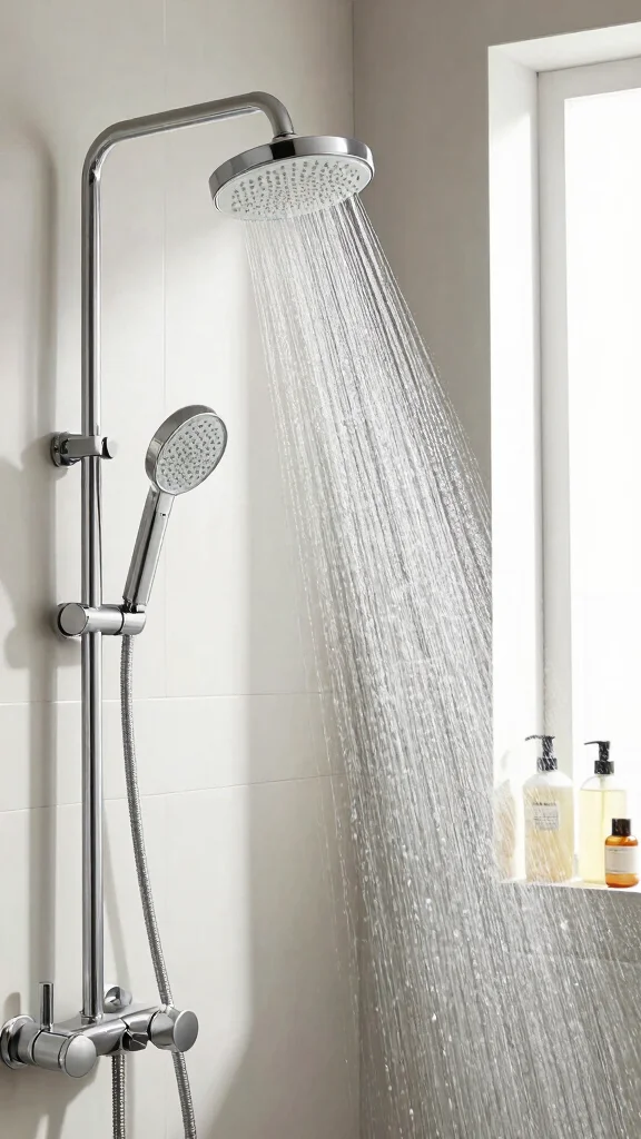 12 Shower Head Replacement Ideas to Upgrade Your Shower Without a Renovation - 10. 360-Degree Rotating Shower Head 1