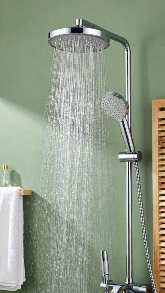 12 Shower Head and Handheld Combo Ideas for the Most Versatile Shower - 1. Rainfall and Handheld Combo for Relaxation 1