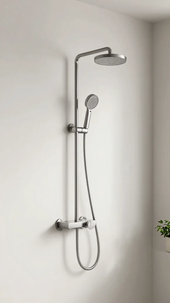 12 Shower Head and Handheld Combo Ideas for the Most Versatile Shower - 3. Minimalist Designs for Modern Homes 1
