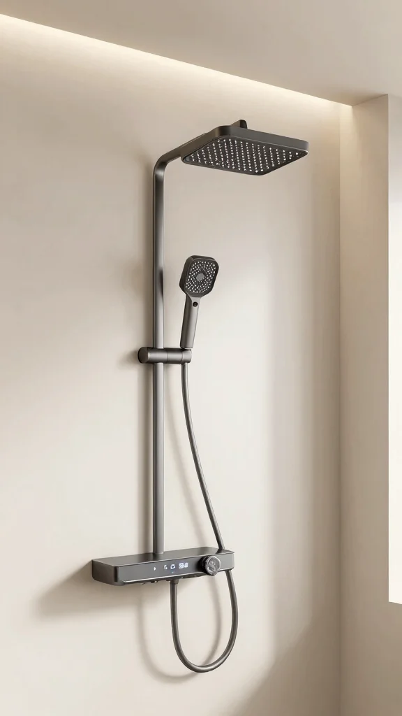 12 Shower Head and Handheld Combo Ideas for the Most Versatile Shower - 5. Smart Shower Solutions for the Tech-Savvy 1