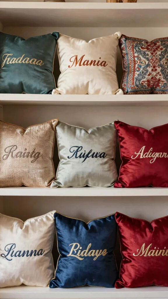 12 Silk Pillow Ideas for a Smooth Lustrous and Skin-Friendly Sleep - 11. Customizable Silk Pillows 1