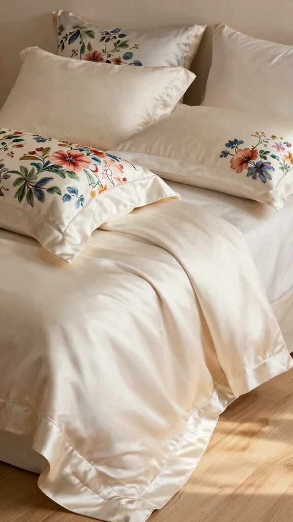 12 Silk Pillow Ideas for a Smooth Lustrous and Skin-Friendly Sleep - 2. Hypoallergenic Silk Pillowcases 1