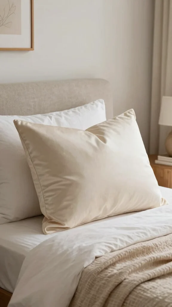 12 Silk Pillow Ideas for a Smooth Lustrous and Skin-Friendly Sleep - 7. Silk-filled Pillows for Extra Comfort 1